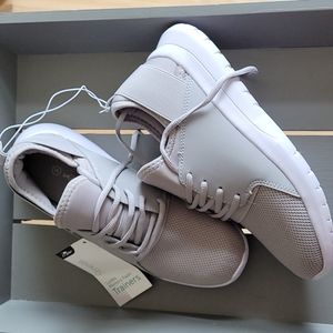 Crane Ladies 9 Memory Foam Trainers NWT Gray